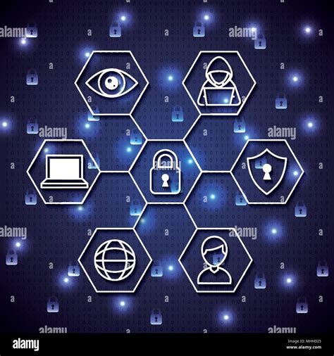 cyber security digital Stock Vector Image & Art - Alamy