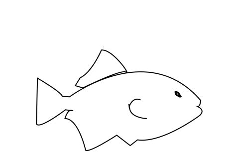 Fish Line Drawings - Cliparts.co