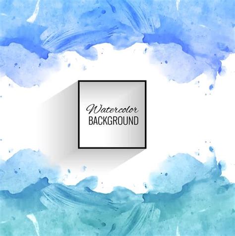 Abstract blue splash watercolor background 246631 Vector Art at Vecteezy