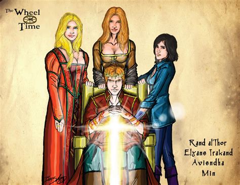 Wheel of Time: Rand and Wives by darlinginc on DeviantArt