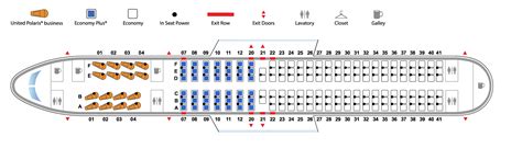 Seat Map - Boeing 757-200 | United Airlines