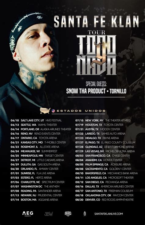 Snow Tha Product Tour Dates 2024: Experience the Rhythm Live!