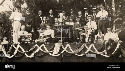 Canada. Glen Williams Band Ontario 1919 Stock Photo - Alamy