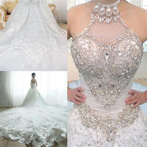 Rhinestone Wedding Dress