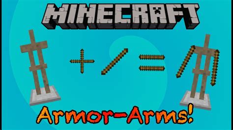 Armed Armor Stands! -Minecraft Command Block MiniConcept - YouTube