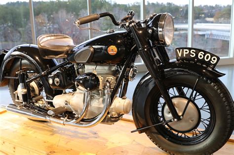 OldMotoDude: 1947 Sunbeam S7 on display at the Barber Vintage Motorsports Museum -- Birmingham, Al.