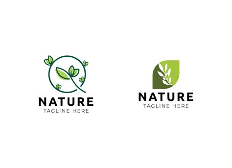 Nature Logo Design Template 17287566 Vector Art at Vecteezy