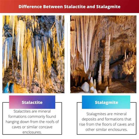 Stalactite vs Stalagmite: Difference and Comparison