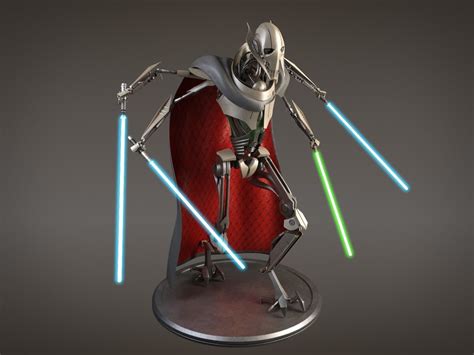 3d model general star wars