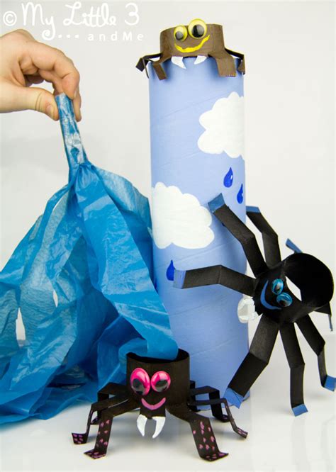 Climbing Incy Wincy Spider (Itsy Bitsy Spider) - Kids Craft Room