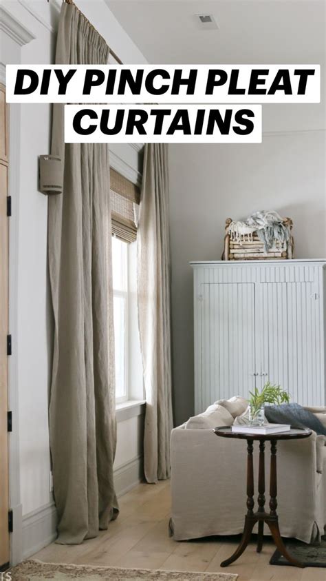 DIY PINCH PLEAT CURTAINS | Pinterest