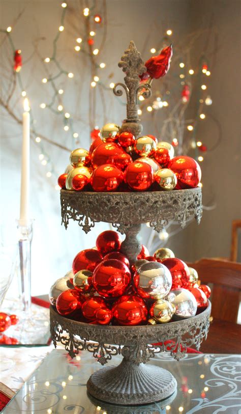 Red & Silver Christmas Table Setting • Craft Thyme