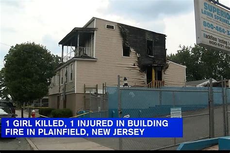 Girl killed, dozens displaced by Plainfield, NJ house fire