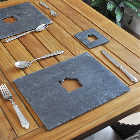 House Slate Placemats | Roman At Home