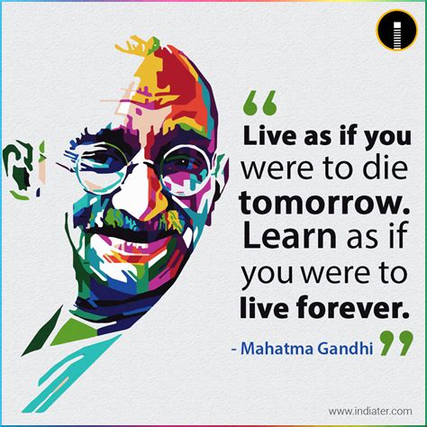 mahatma-gandhi-quotes-with-beautiful-image-design - Indiater