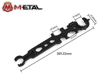 MULTI-FUNCTION WRENCH STEEL TOOL - Urban Airsoft