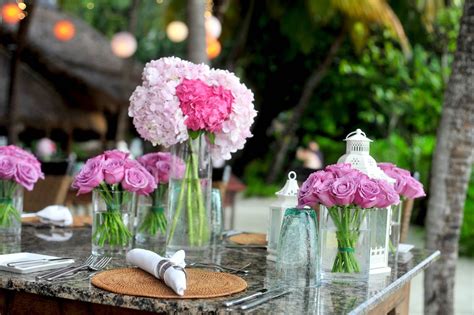 Pink Roses in Clear Glass Vases · Free Stock Photo