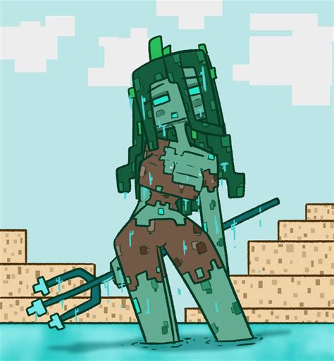 Minecraft Drowned by Deterex525 on DeviantArt