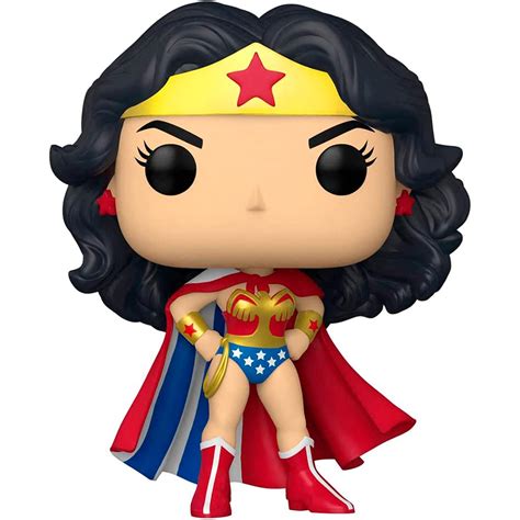 Funko Pop Wonder Woman Classic with Cape 433 Mulher Maravilha