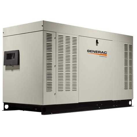 Generac 60,000-Watt Liquid Cooled Standby Generator with Natural Gas ...