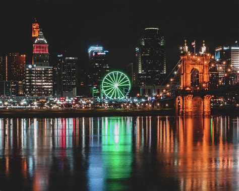 Cincinnati Skyline Photograph by Matthew Miller - Pixels