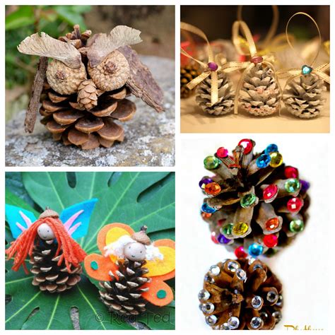 30+ Pine Cone Crafts Ideas – DECOOMO