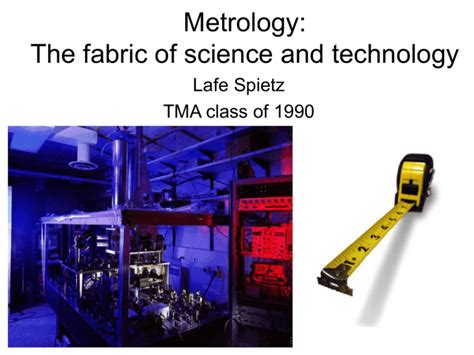 What is metrology?