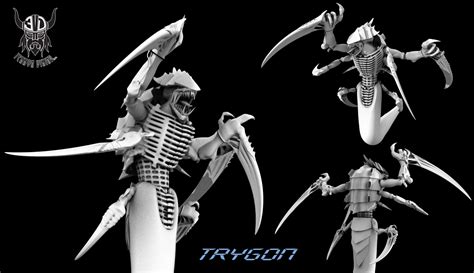 Trygon, The Tyranid Titan by TerronViking on DeviantArt