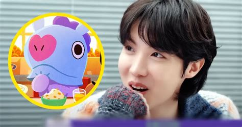 What's Under BT21 Mang's Mask? - BTS's J-Hope Reveals Their True ...