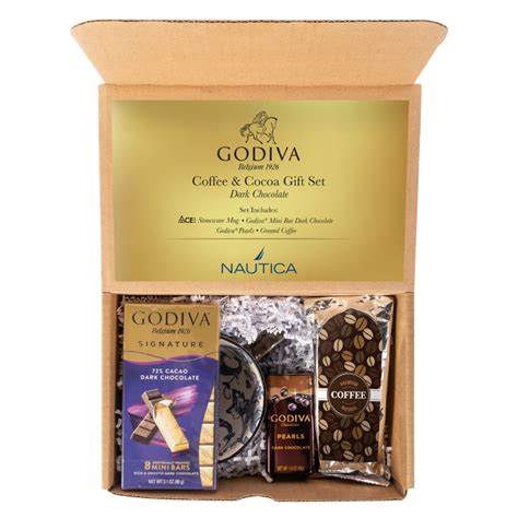 NC Custom: Godiva Coffee and Cocoa Gift Set - Dark Chocolate. Supplied ...