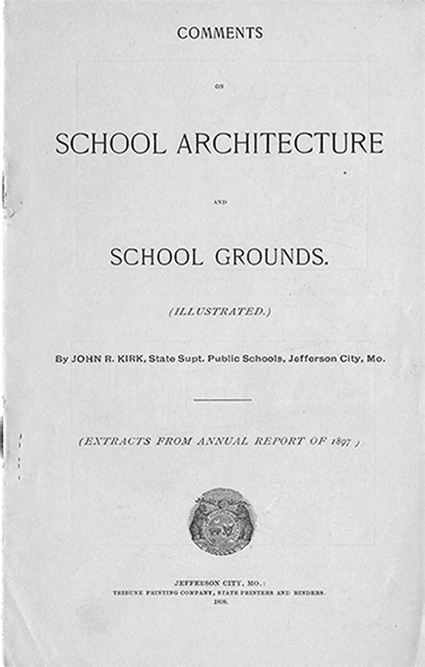 Kirk’s First Architecture Plan for the Model Rural School – Rural ...