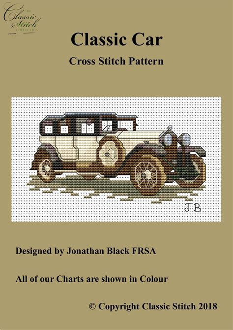 Classic Car Cross Stitch Patterns | Patterns For You