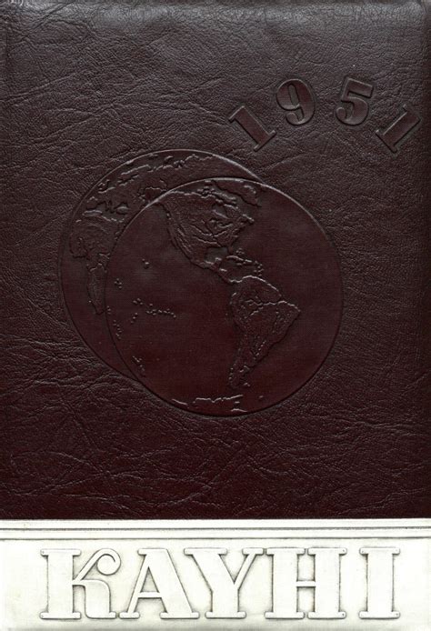 1951 yearbook from Ketchikan High School from Ketchikan, Alaska for sale