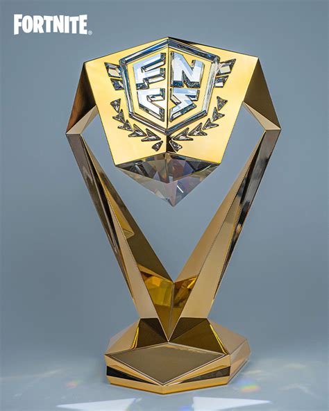 Fortnite Championship Series 2023 Global Championship trophy has been made by Swarovski