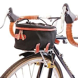 Amazon.com : ZIMBALE Bicycle Waterproof Canvas Front Rackbag for Nitto ...