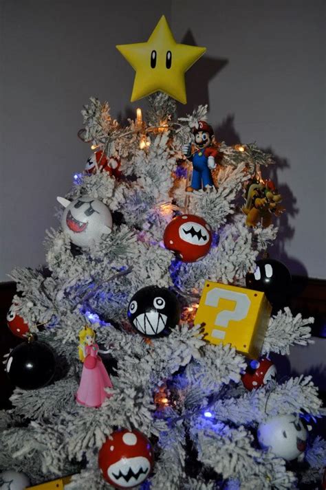 Details from my Mario Bros Christmas tree | Geek christmas, Handmade ...