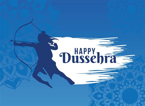 Happy Dussehra design with Lord Ram 1994096 Vector Art at Vecteezy