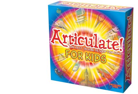 Children's board game Articulate for Kids - tips for parents