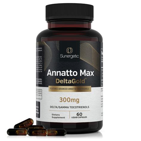 Premium Annatto Tocotrienol Supplement – Vitamin E Tocotrienols with D