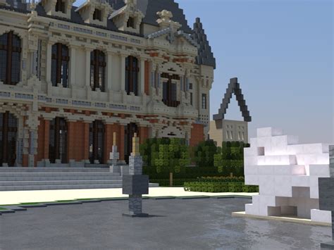 Waddesdon Manor Minecraft Map