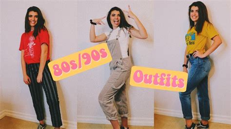 80s/90s outfits - YouTube