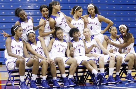 Kansas women basketball media day | KUsports.com