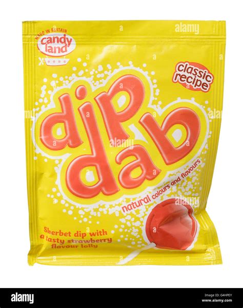 A Sherbet Dip Dab sweet packet Stock Photo - Alamy