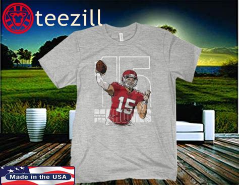 PATRICK MAHOMES OUTLINE T-SHIRT - teezill