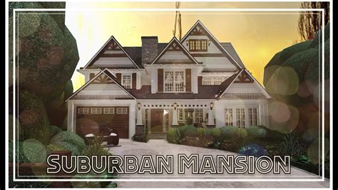 Big Suburban Mansion Bloxburg