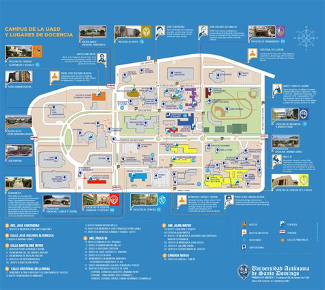 Mapa del Campus Universitario