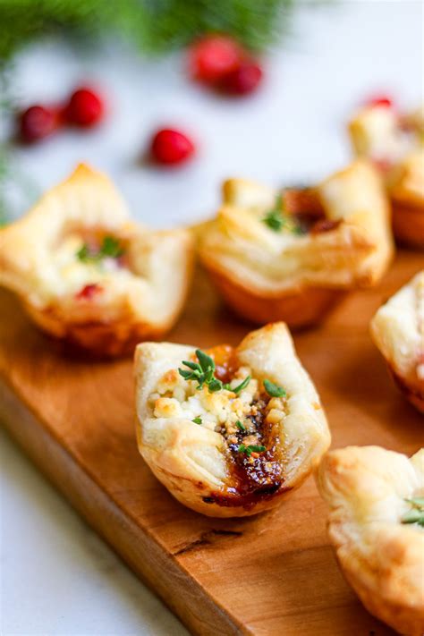 Easy Puff Pastry Appetizer with Goat Cheese - Modern Glam