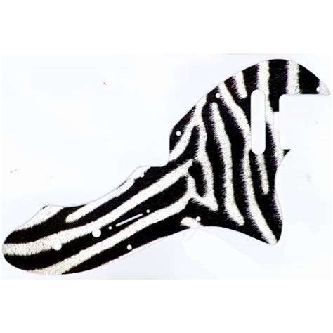 Graphical Zebra-American Elite Telecaster Thinline Pickguard - Custom ...