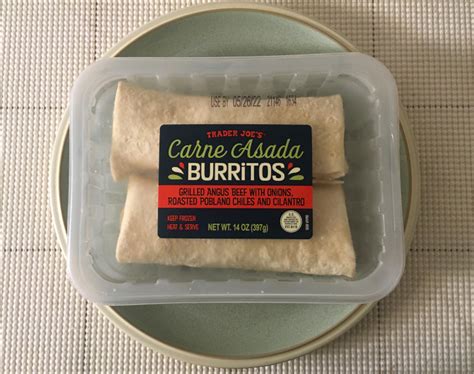 Trader Joe's Carne Asada Burritos Review – Freezer Meal Frenzy