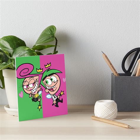 "~Cosmo&Wanda~" Art Board Print by Morgoxo | Redbubble